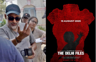 Vivek Ranjan Agnihotri gives a glimpse behind the scenes of creating 'The Delhi Files'.