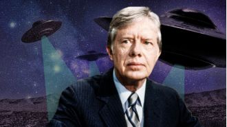 Jimmy Carter was worried about national security and didn't want to release UFO files.