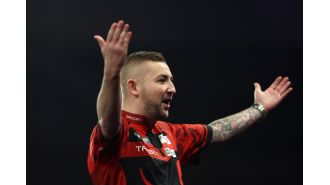Darts player Nathan Aspinall criticizes media for not showing him enough respect despite advancing to quarter-finals at World Championship.