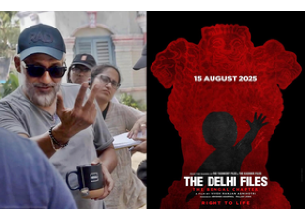 Vivek Ranjan Agnihotri gives a glimpse behind the scenes of creating 'The Delhi Files'.