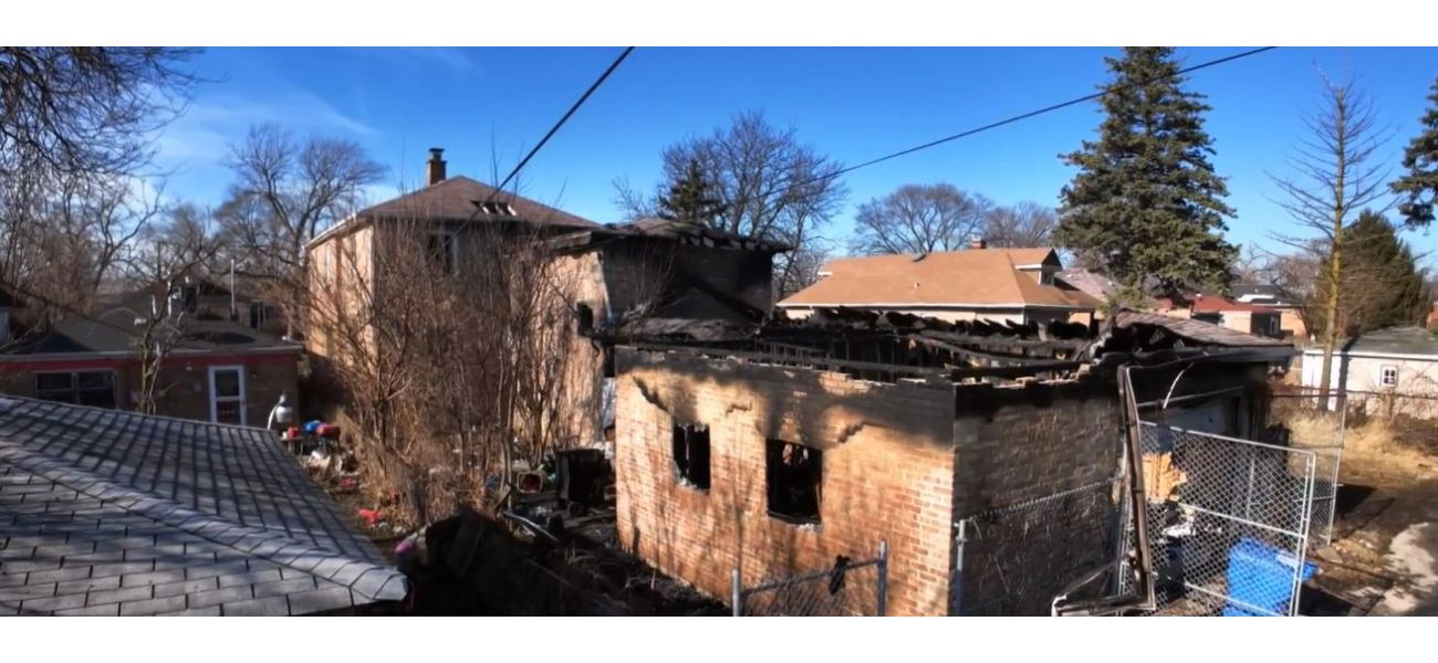 After a Christmas fire, a mother had to personally retrieve her son's body.