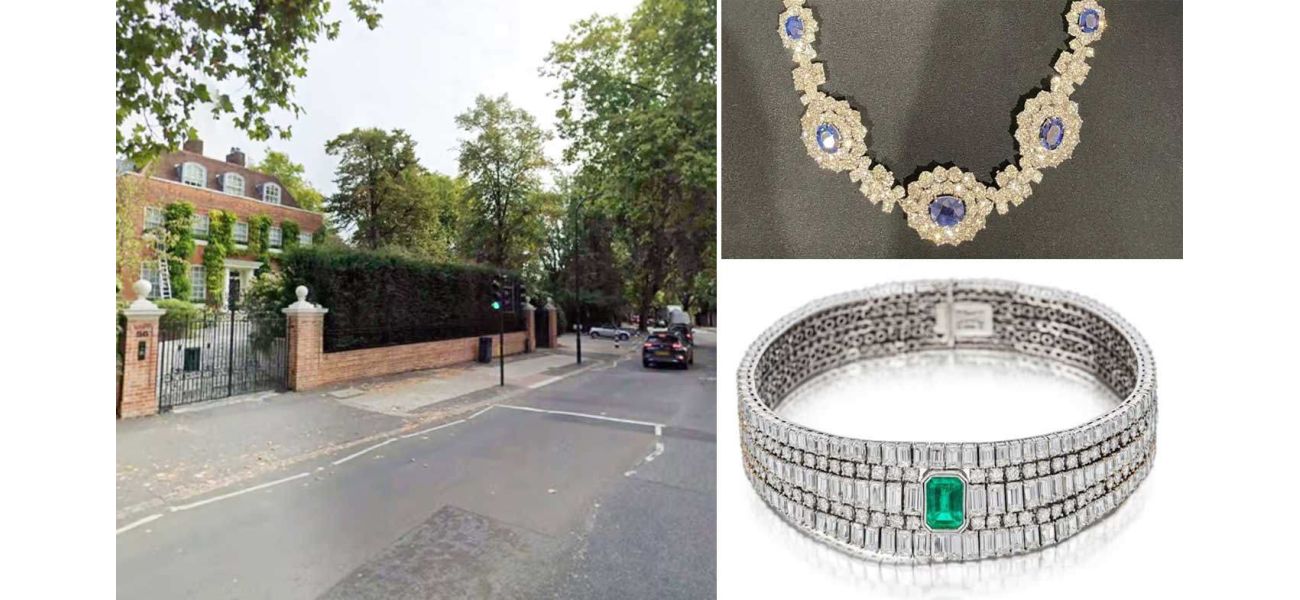 Authorities searching for culprit who took $21 million worth of jewelry from London home.