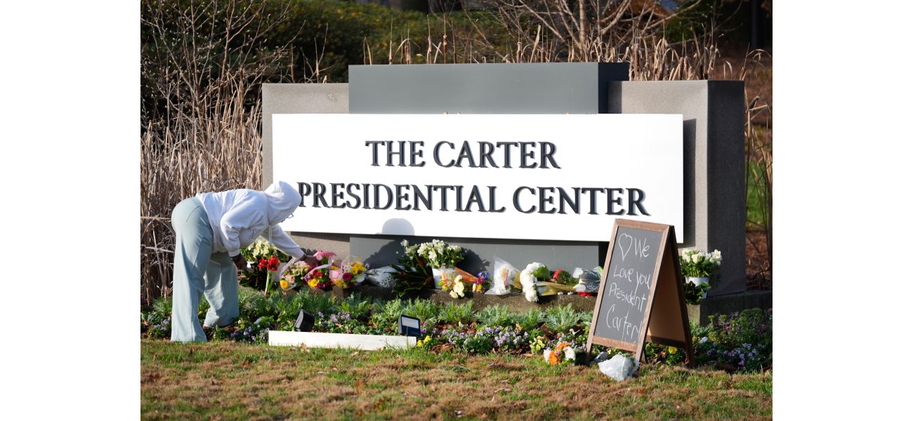 A manual for funeral arrangements for ex-President Jimmy Carter, including details on the service and burial.