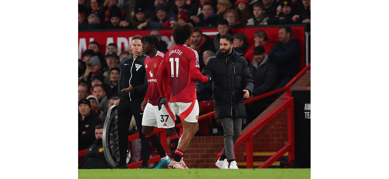 Manchester United manager Ruben Amorim reveals reason for substituting Joshua Zirkzee after just 33 minutes in loss to Newcastle.