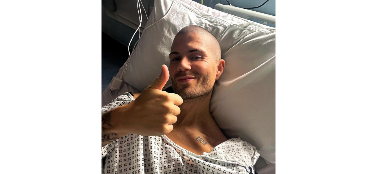 Max George is going back to the hospital due to a new problem following his heart surgery.