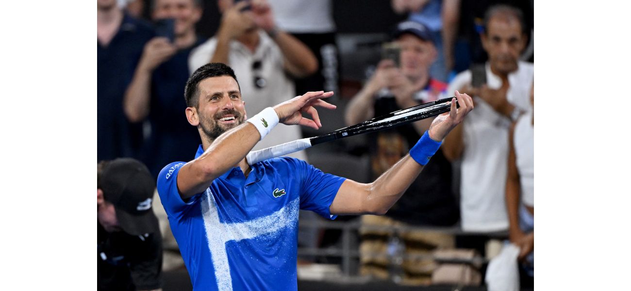 Tennis player Novak Djokovic teases coach Andy Murray about his frequent injuries.