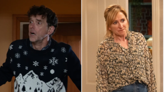 Marlon explodes in anger after confrontation with Laurel on Emmerdale.