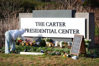 A manual for funeral arrangements for ex-President Jimmy Carter, including details on the service and burial.
