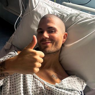 Max George is going back to the hospital due to a new problem following his heart surgery.