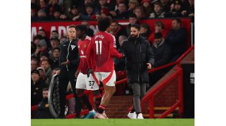 Manchester United manager Ruben Amorim reveals reason for substituting Joshua Zirkzee after just 33 minutes in loss to Newcastle.