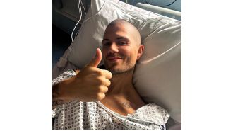 Max George is going back to the hospital due to a new problem following his heart surgery.