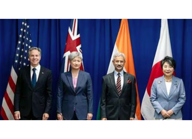 Quad recommits to promoting free and stable Indo-Pacific region.