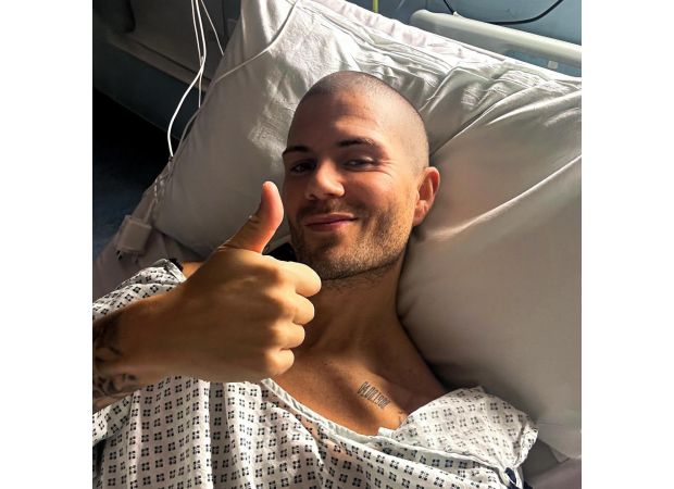 Max George is going back to the hospital due to a new problem following his heart surgery.