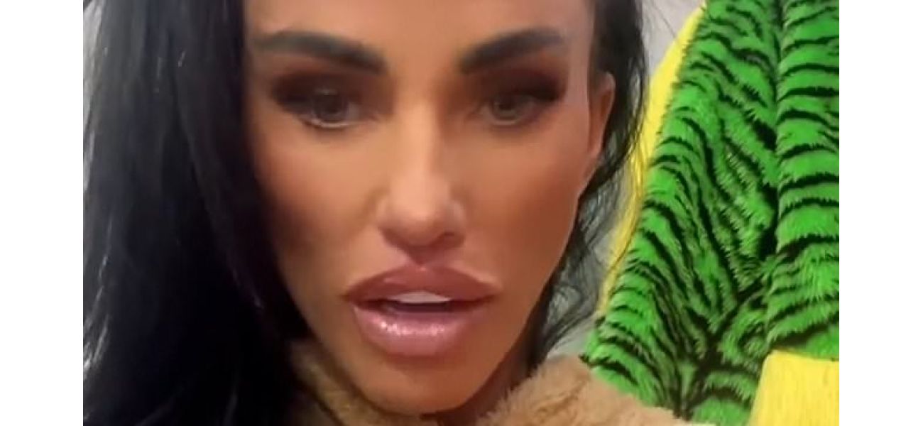 Katie Price angrily reacts to accusations of misusing a disabled badge.