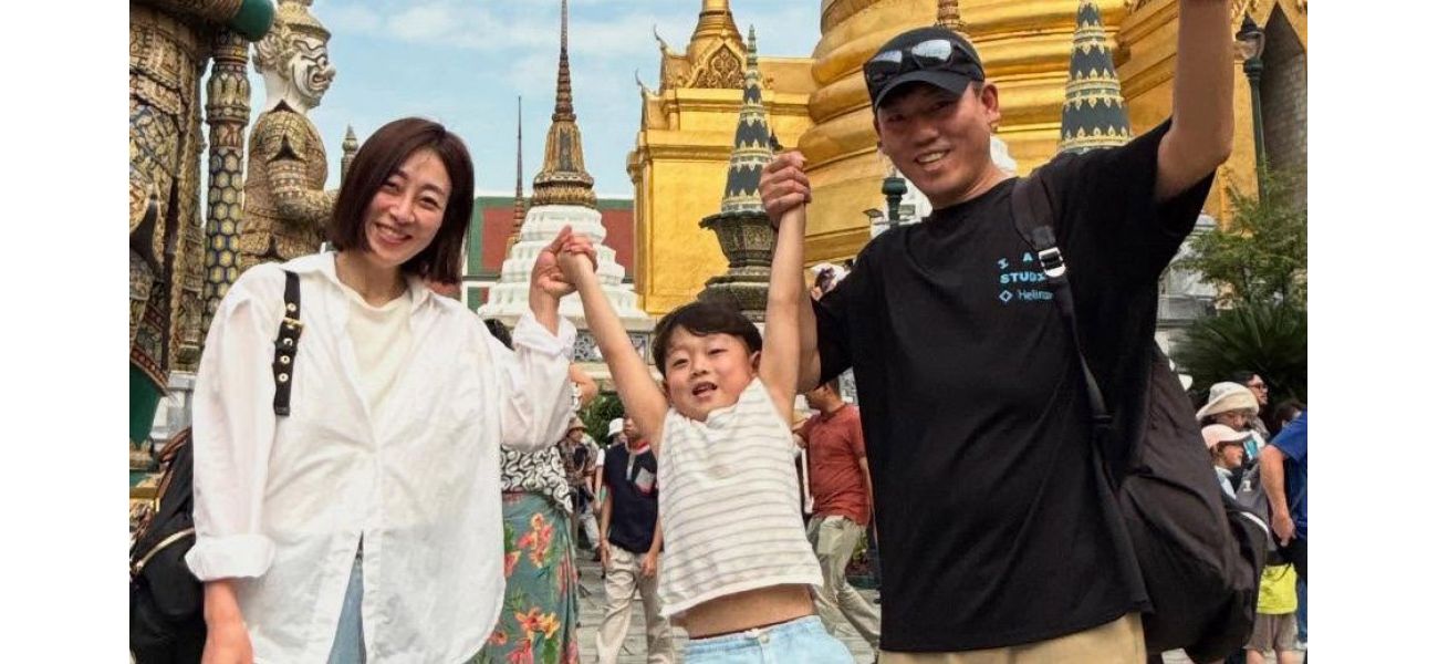 Pictures show youngest victim's initial overseas journey prior to plane crash in South Korea.