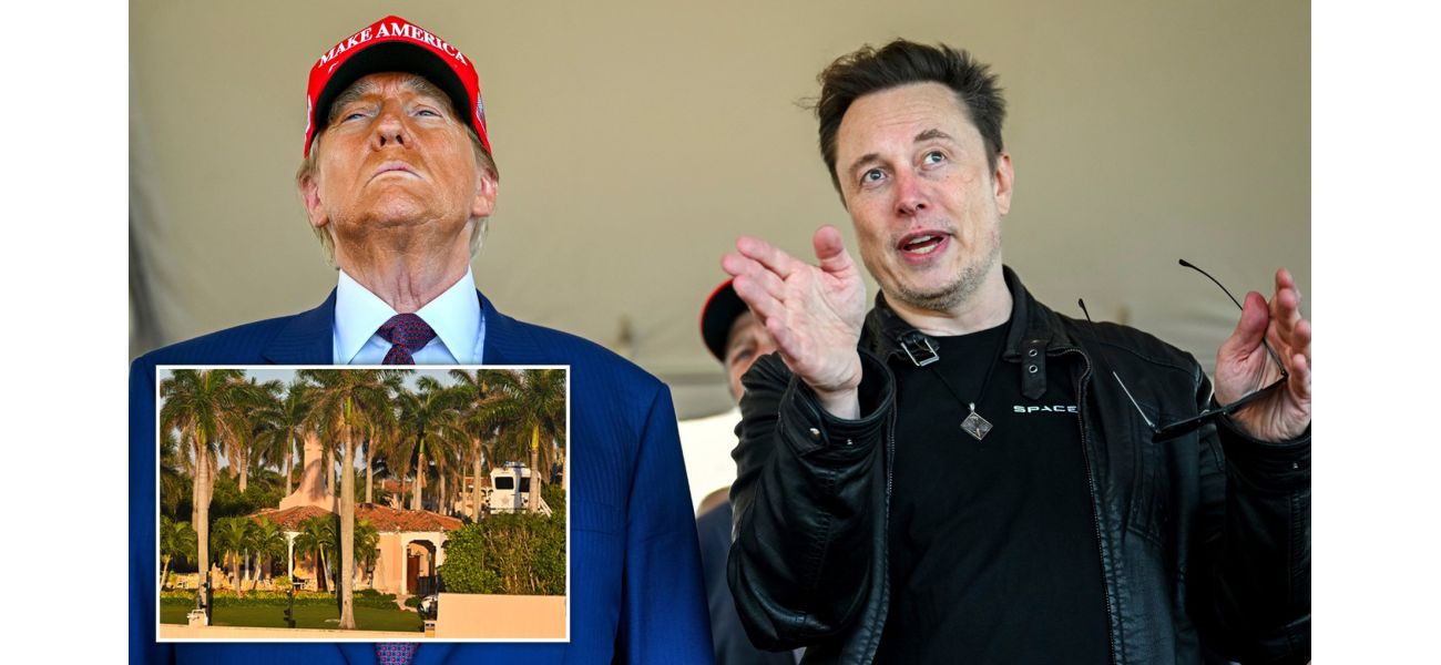 Elon Musk is currently staying at Trump's Mar-a-Lago in a cottage that costs $2,000 per night.