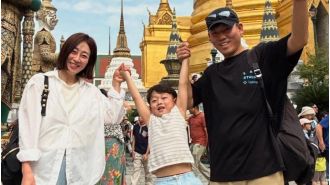 Pictures show youngest victim's initial overseas journey prior to plane crash in South Korea.