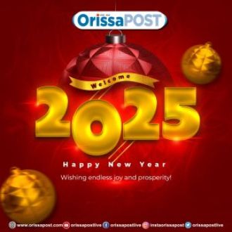 OrissaPOST greets you for a joyful New Year of 2025.