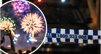 Illegal fireworks caused several fires in the northwest area of Melbourne.