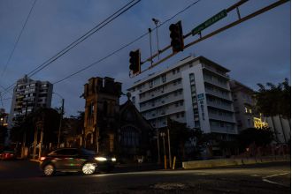 Puerto Ricans were unable to celebrate New Year's Eve due to widespread power outages causing complete frustration.