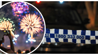 Illegal fireworks caused several fires in the northwest area of Melbourne.