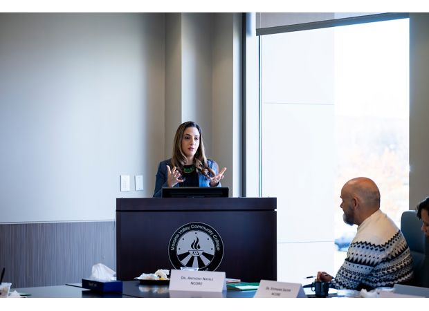 A leader at MVCC is recognized for her initiatives to promote inclusivity and is selected for a leadership program.