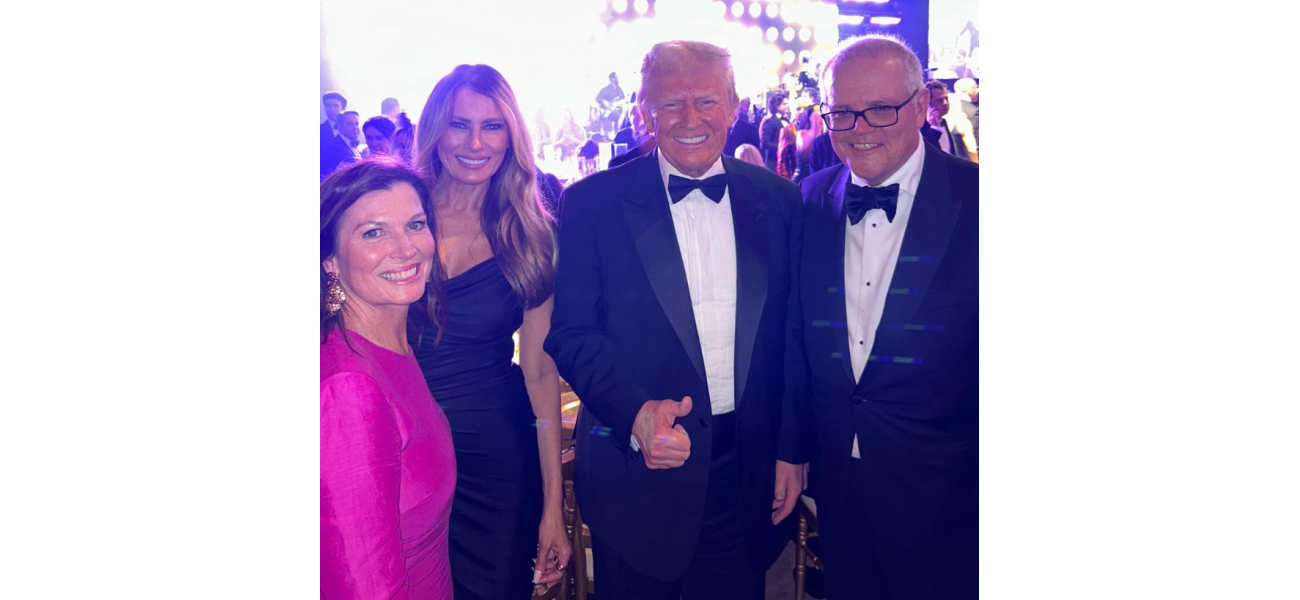 Ex-PM Morrison celebrates New Year's Eve with Trump.