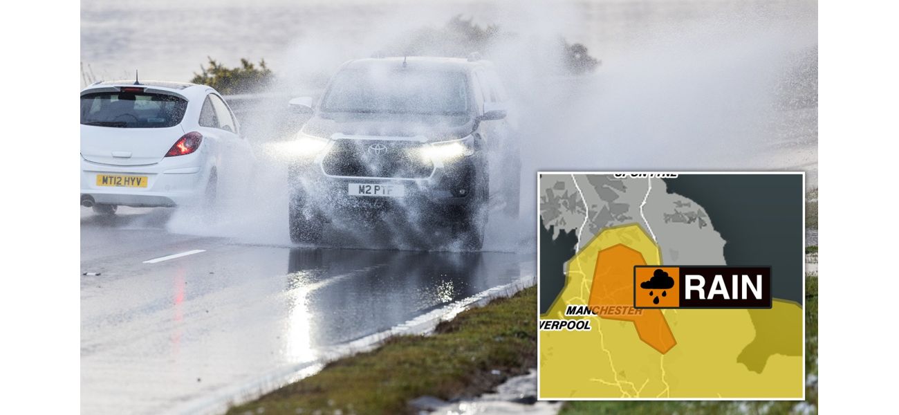 A new amber warning has been issued for heavy rain, with an expected 100mm of rainfall and potential flooding on New Year's Day.