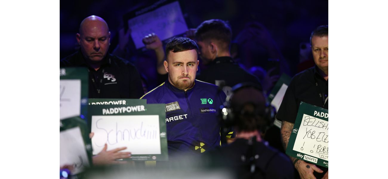 When is Luke Littler's next game at the World Darts Championship tonight?