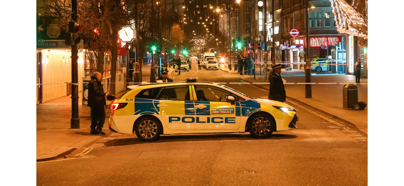 A man's life is in danger after being involved in a machete fight on New Year's Day on Oxford Street.