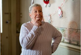 EastEnders fans think they have cracked the mystery of Mo's secret lover after a surprising revelation.