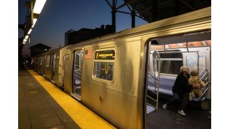 A woman who died in a fire on a New York City subway has been identified.