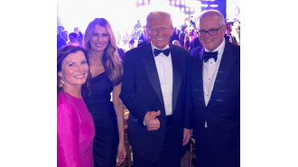 Ex-PM Morrison celebrates New Year's Eve with Trump.