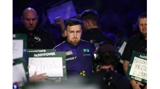 When is Luke Littler's next game at the World Darts Championship tonight?