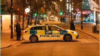 A man's life is in danger after being involved in a machete fight on New Year's Day on Oxford Street.