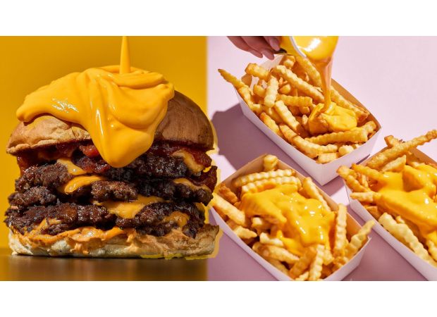 A Netherlands fast food brand that has been hailed as better than McDonald's is now open in London.