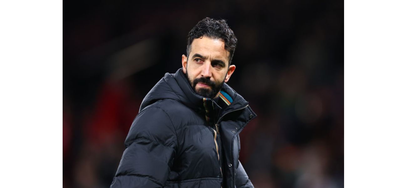 Ruben Amorim said he will never have trust or respect for a Manchester United player.
