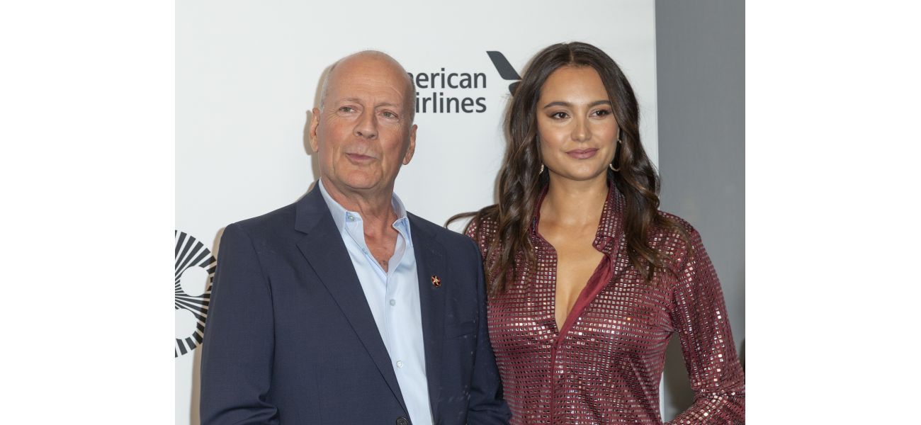 Bruce Willis' wife refuses to let his dementia diagnosis bring them down, showing strength in a New Year's update.