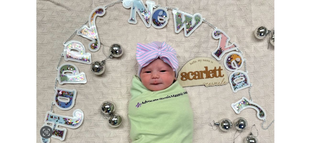 2025 starts with the birth of a baby girl, accompanied by the Counting Crows' music.