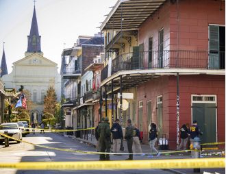 New Year's Day vehicle attack in New Orleans' French Quarter killed 10 people.