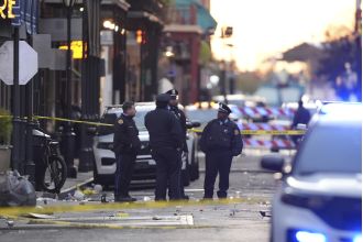 Car crashes into crowd in New Orleans, 10 dead. FBI looking into possible terrorism.