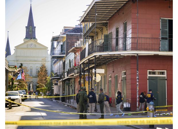 New Year's Day vehicle attack in New Orleans' French Quarter killed 10 people.