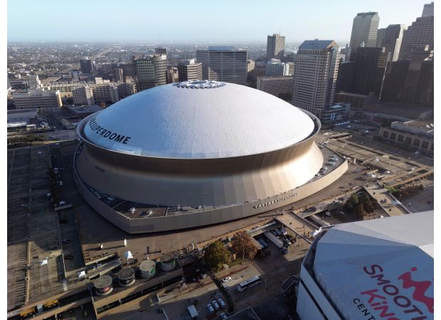 Security sweeps being conducted at New Orleans' Superdome before tonight's Sugar Bowl following a deadly attack.