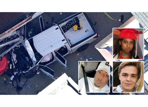 An 18-year-old girl's dream of becoming a nurse ends tragically as she is among 10 killed in a terror attack in New Orleans.