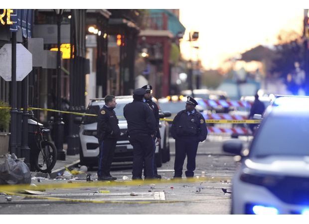 A vehicle in New Orleans has caused the death of at least 10 people.