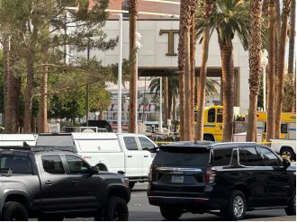 A Tesla truck exploded near Trump's Las Vegas hotel, resulting in 1 death and 7 injuries.