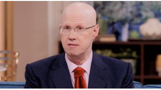 A man charged with using homophobic insults against Matt Lucas makes a court appearance.
