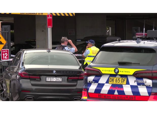 A man in his 30s was killed by police in a car park at a hospital in New South Wales.