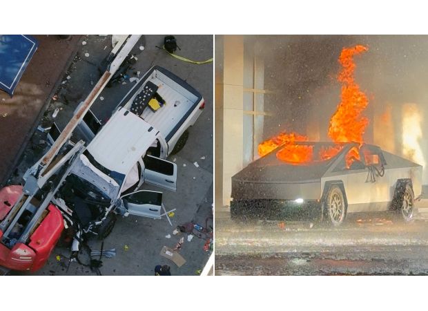 Police are looking into a potential connection between the attack in New Orleans and the explosion of the Cybertruck.