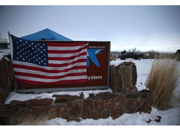 A militia takes over Oregon's Malheur refuge on January 2 in past events.